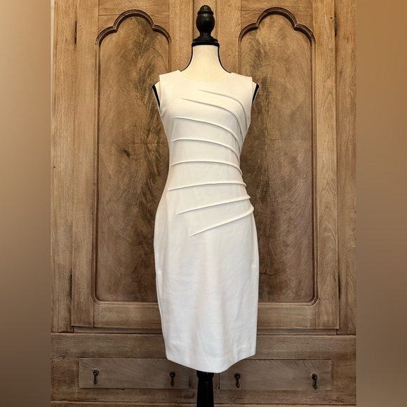Calvin Klein White Mini Dress - Picture 1 of 3